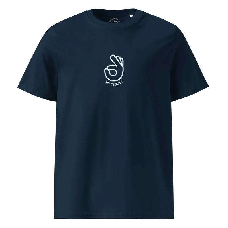 Herren T-Shirt "Nei gschaut"