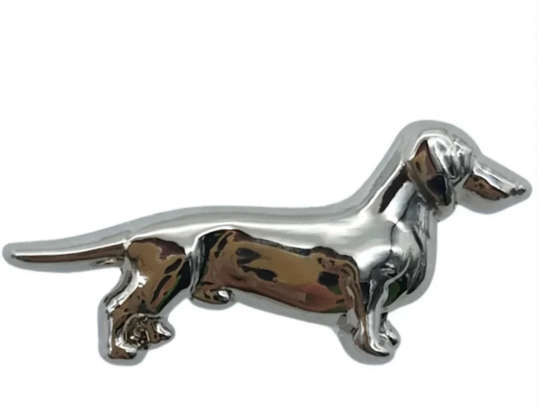 Dackel Pin silber – Trachten-Anstecker Hund