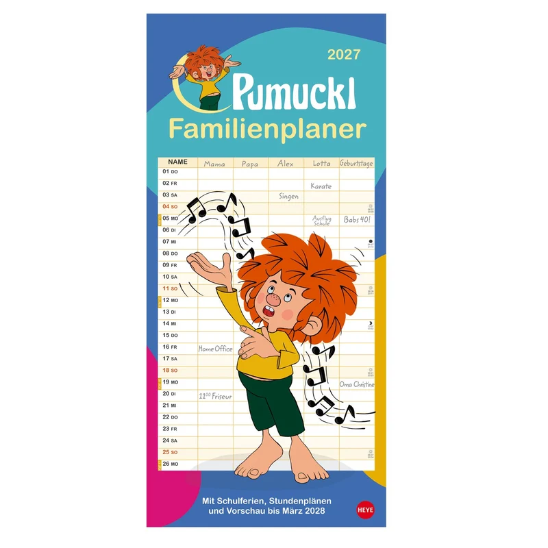 ®Pumuckl Familienplaner Kalender 2027