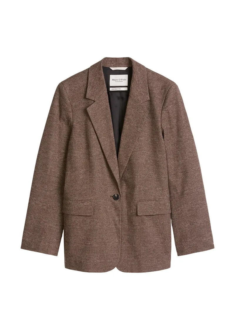 Glencheck-Blazer Regular Fit