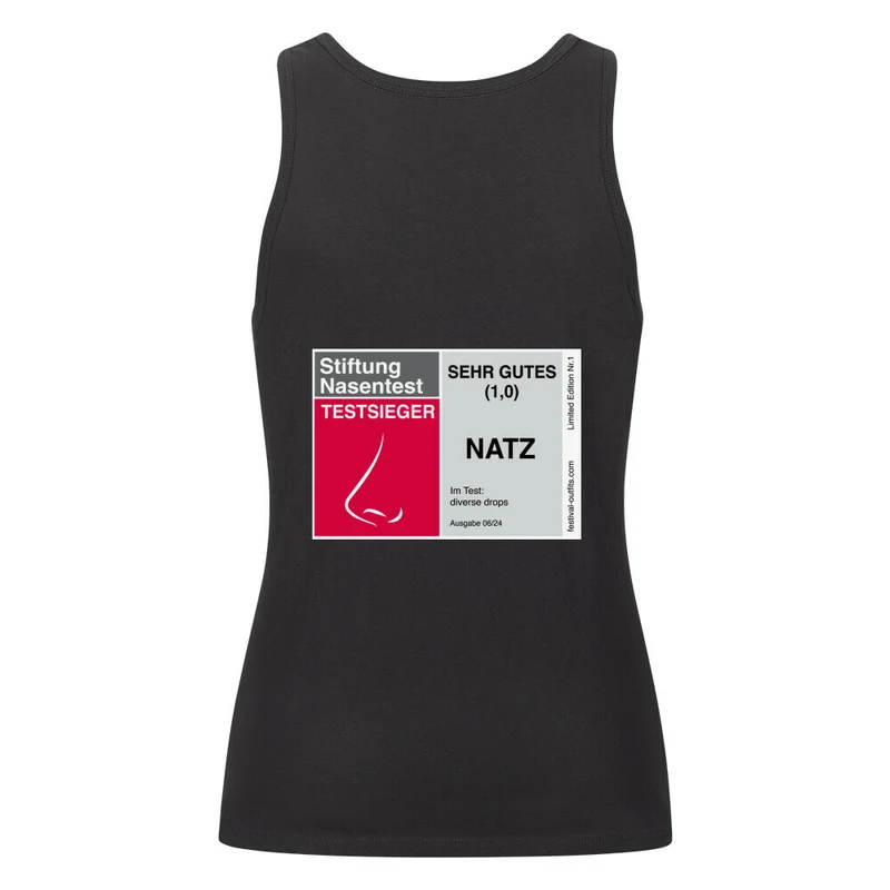 "Stiftung Nasentest" Druffi Tanktop Women