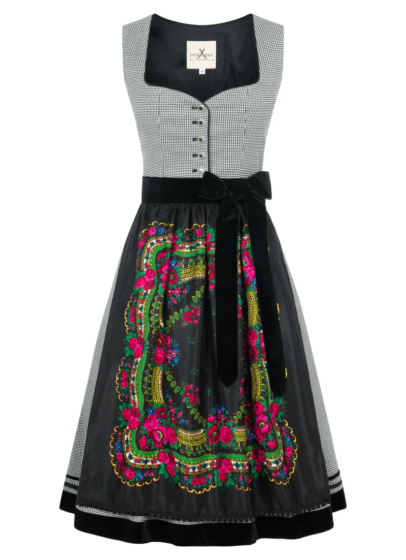 PEPITA LODEN FOLKLOREDIRNDL SCHWARZ/ WEISS 2026