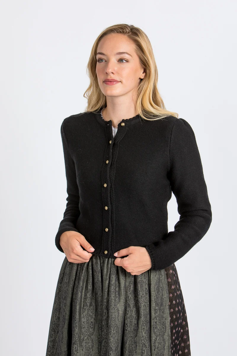 Gottseidank Strickjanker Mirl schwarz