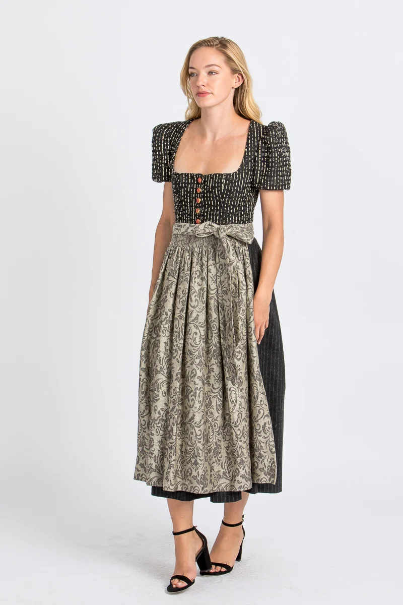 Gottseidank Ärmeldirndl Lorle schwarz