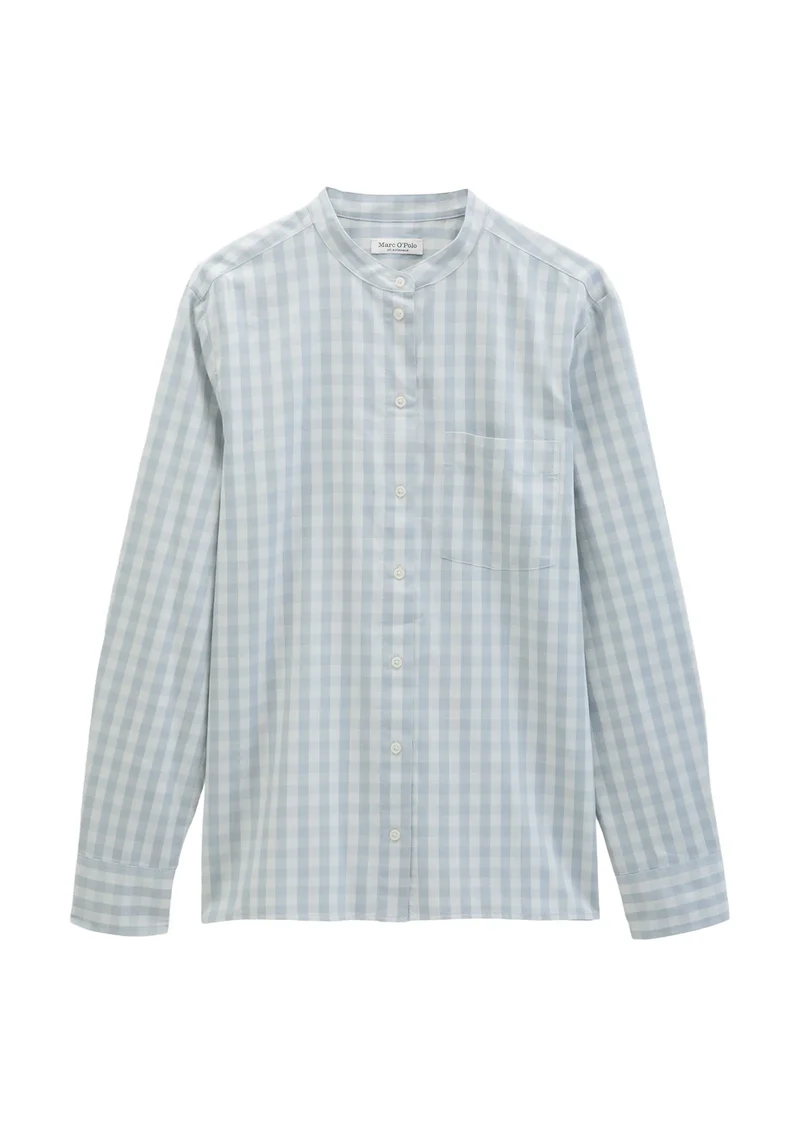 Bluse kariert im Regular-Fit