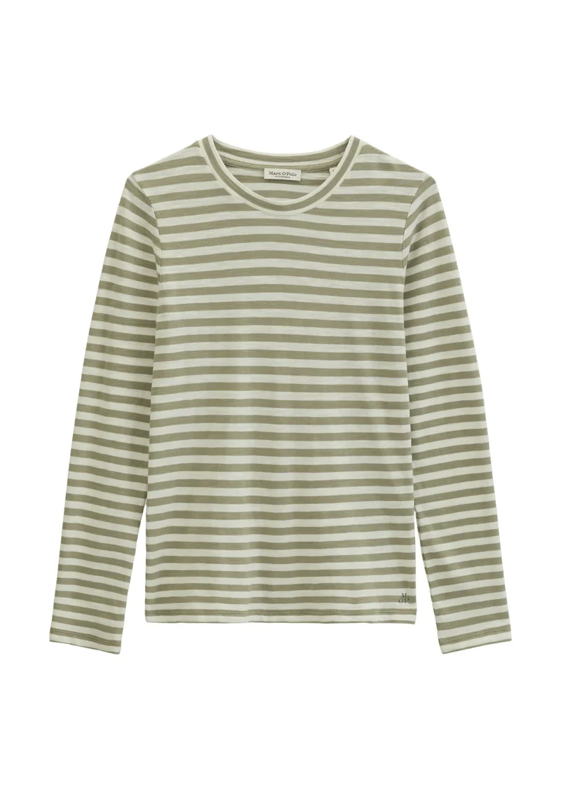 Langarmshirt aus Baumwolle
