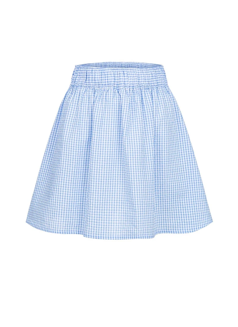 SPECIAL EDITION MINIROCK VICHY KARO HELLBLAU