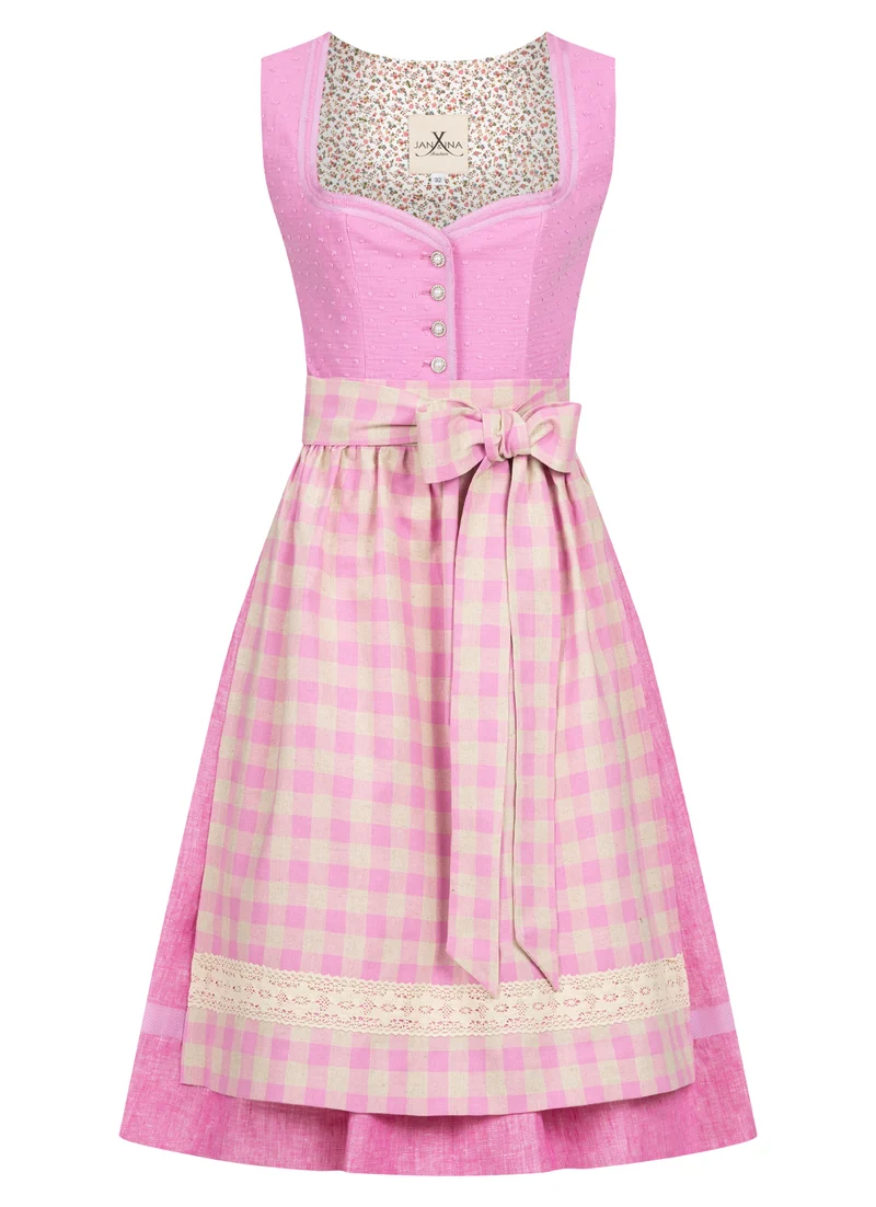 SPECIAL EDITION DIRNDL VICHY KARO PINK
