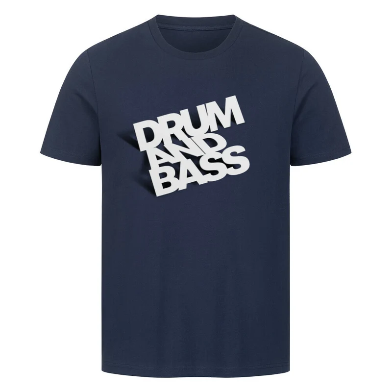 "Drum n Bass" T-Shirt (Frontprint)