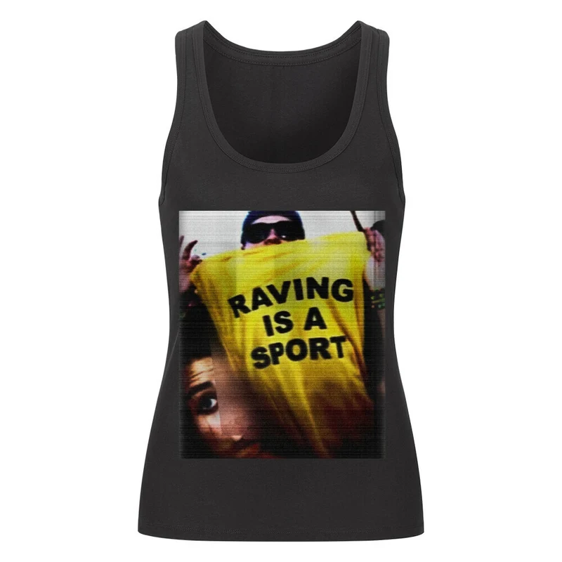 "Raving is a Sport" Tanktop Women (Frontprint)
