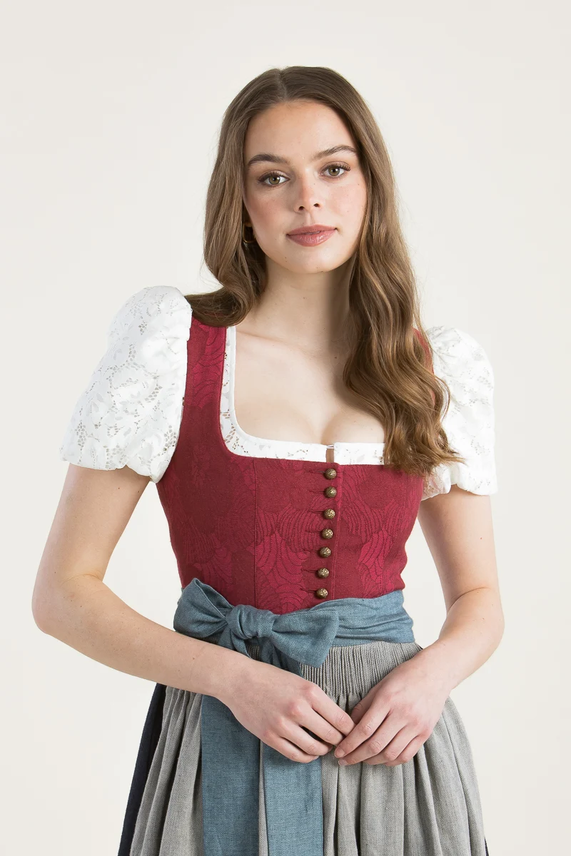 Gottseidank Dirndlbluse Irma Spitze