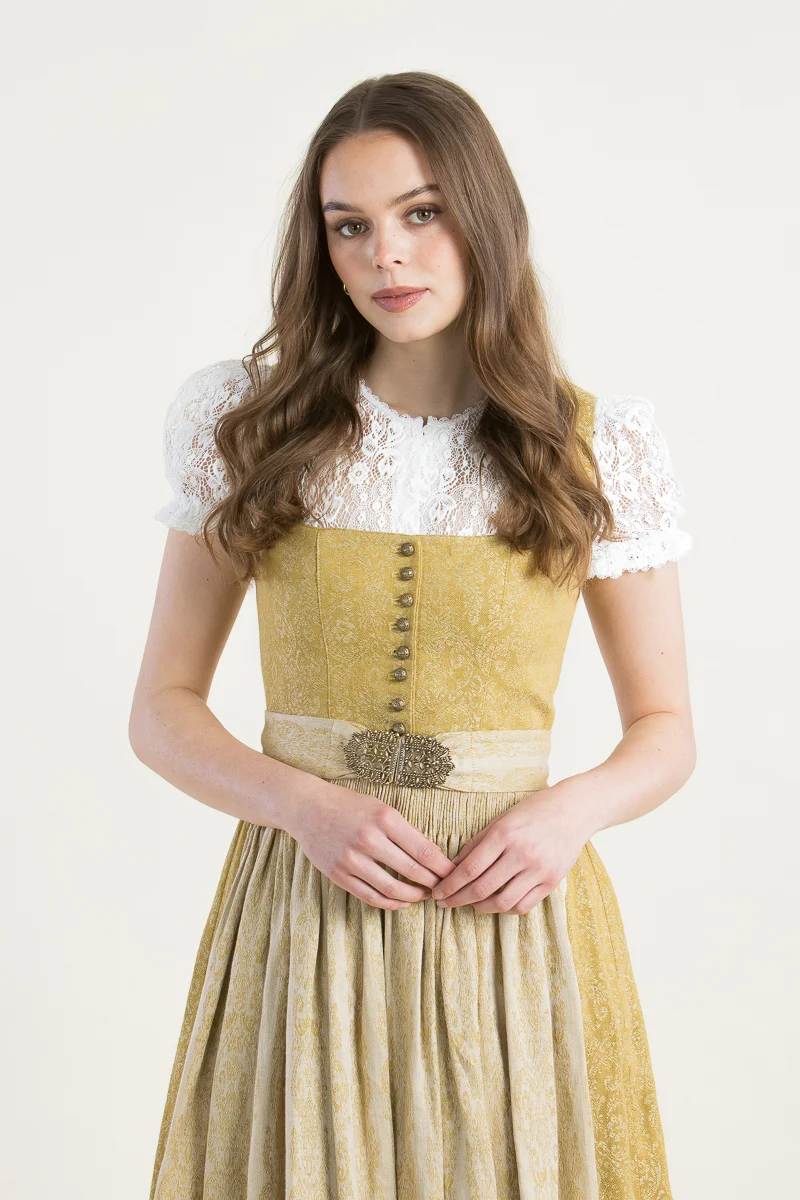 Gottseidank Dirndlbluse Viktoria eierschale