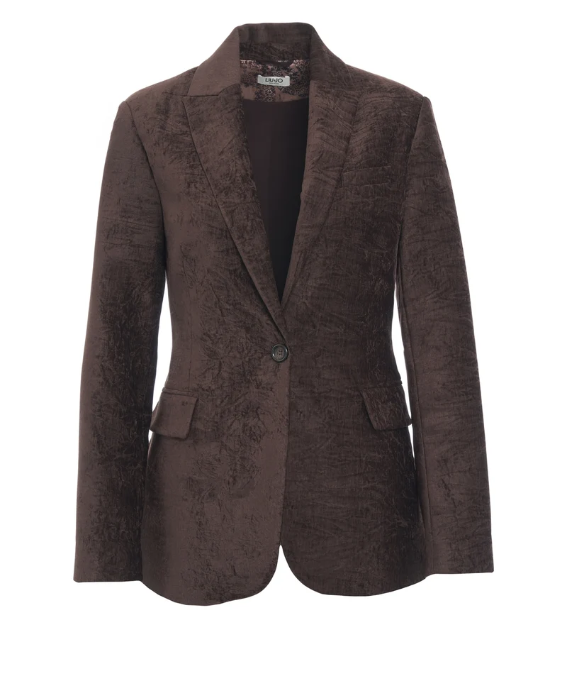Blazer in velluto