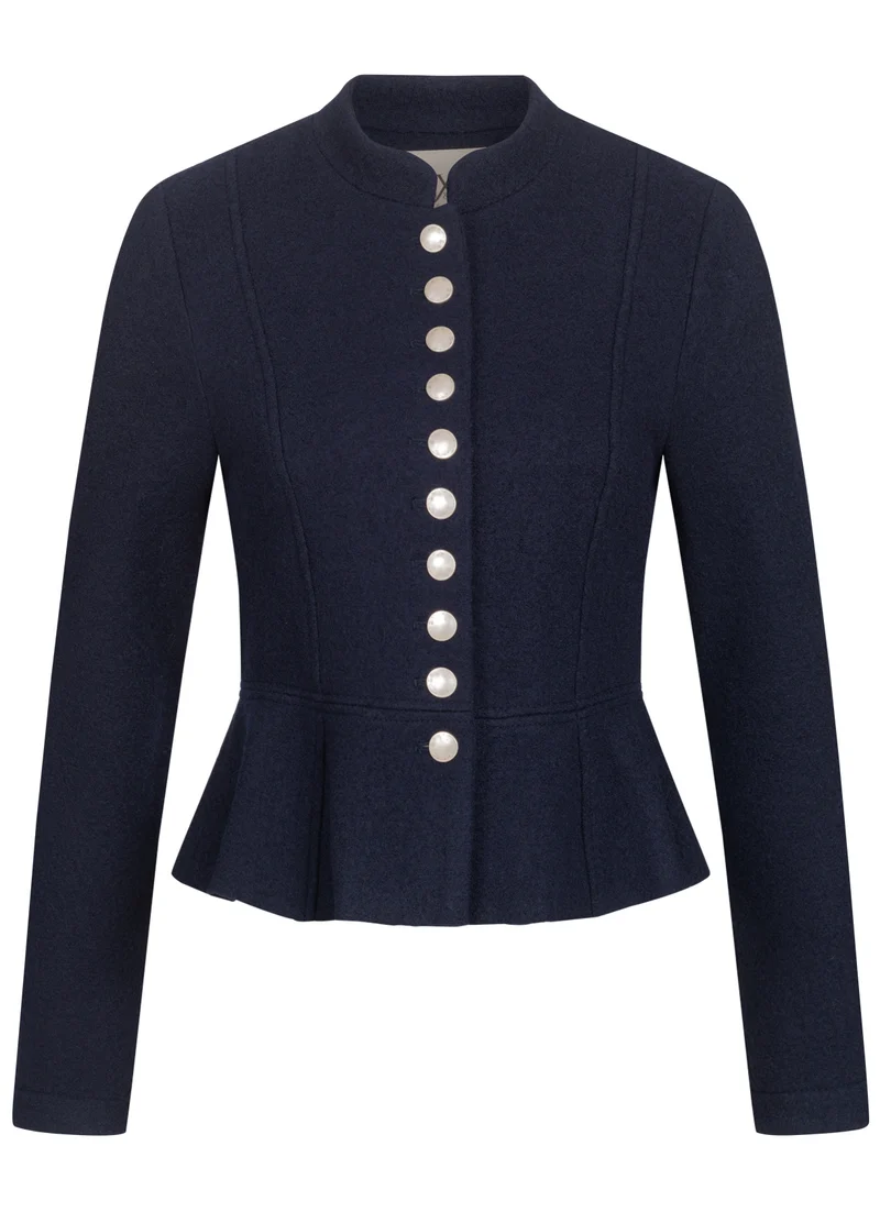 STEHKRAGEN BLAZER VINTAGE WALKLODEN NAVY