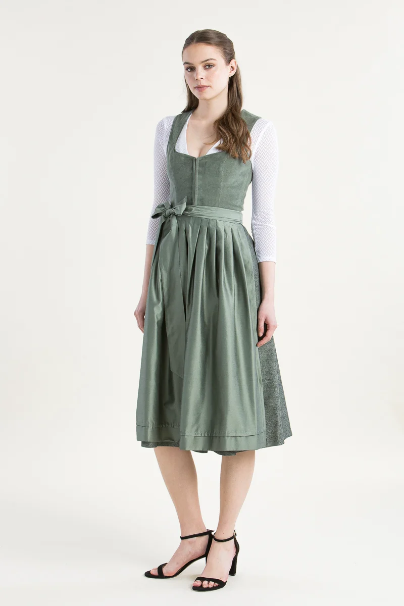 Heimatglück Dirndl Anneliese salbei