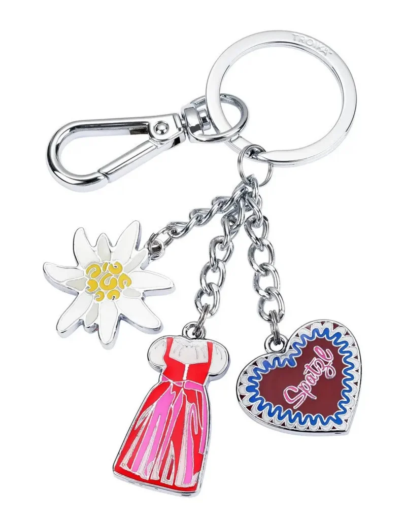 München Oktoberfest Dirndl Keychain
