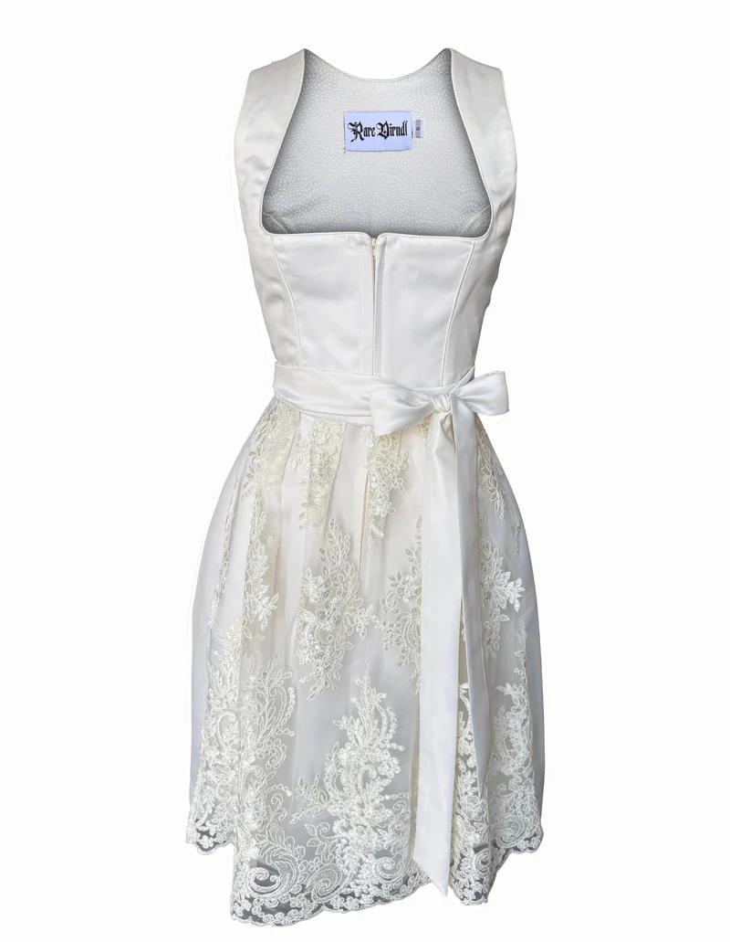 Classic Satin Bridal Dirndl: MADE-TO-ORDER