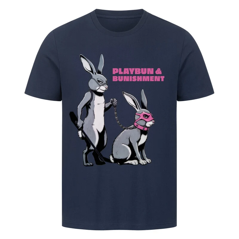 "Playbun & Bunishment" Kinky Party T-Shirt (Frontprint)