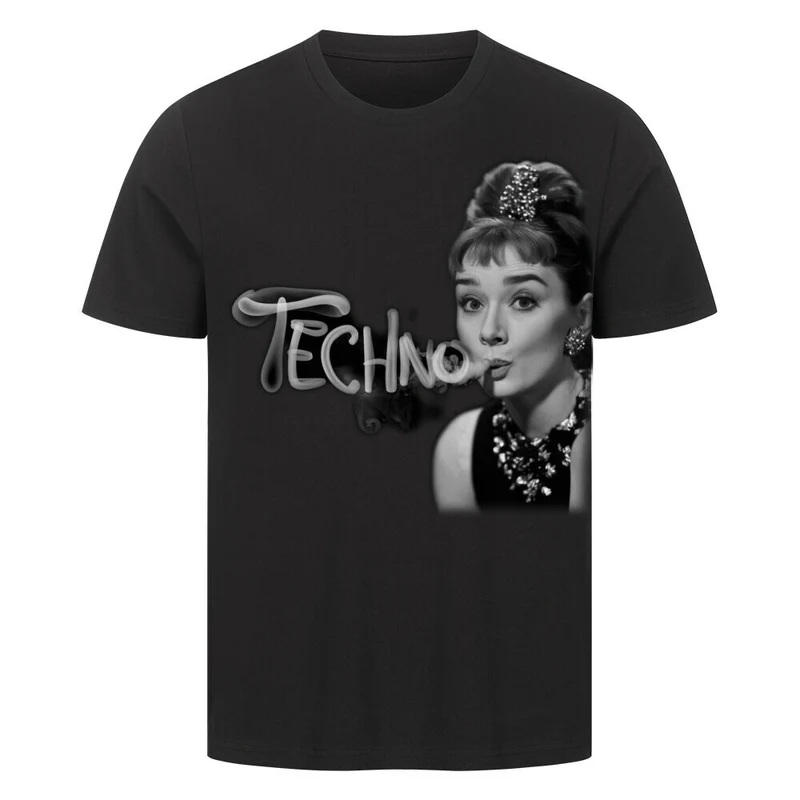 Audrey! Techno Shirt (Frontprint)