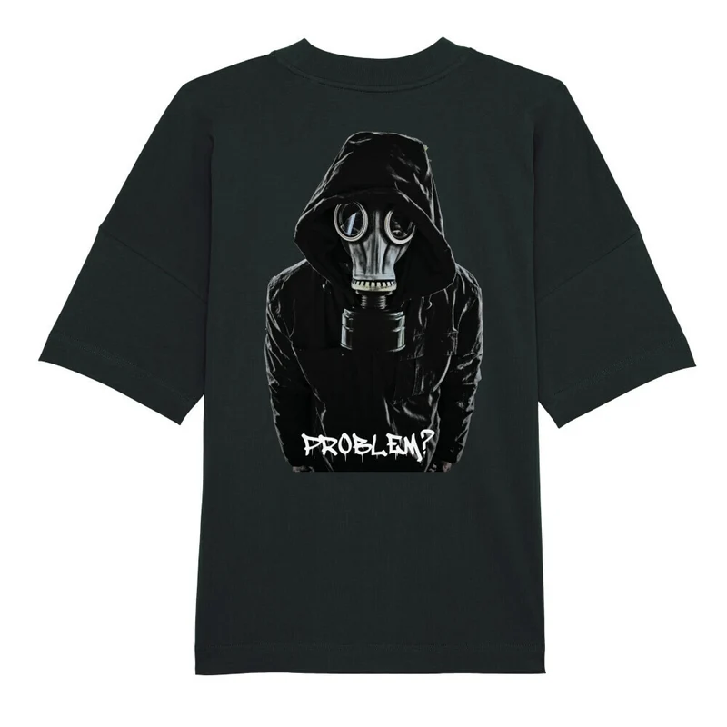 "Problem" Organic Oversize Shirt