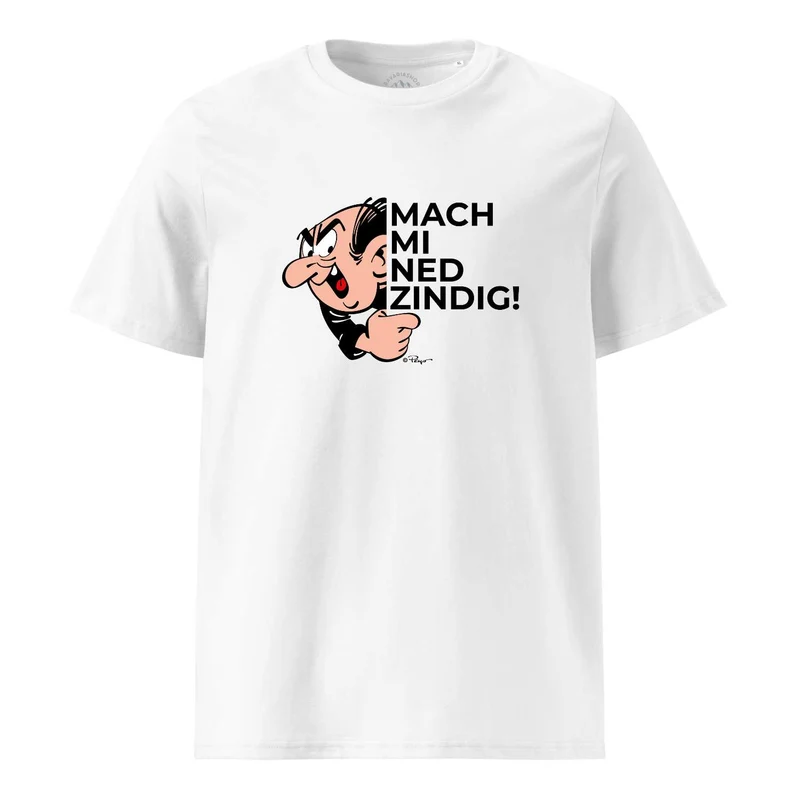 ®Die Schlümpfe Herren T-Shirt "Mach mi ned zindig"