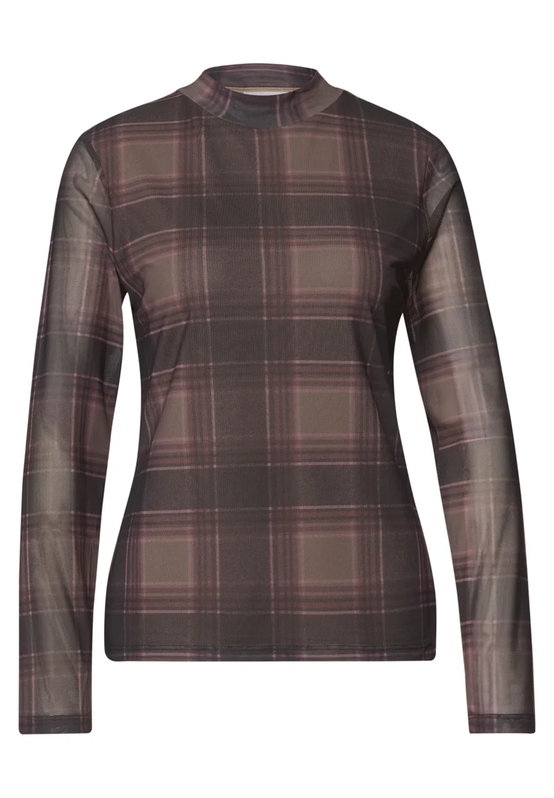 Langarmshirt Mesh