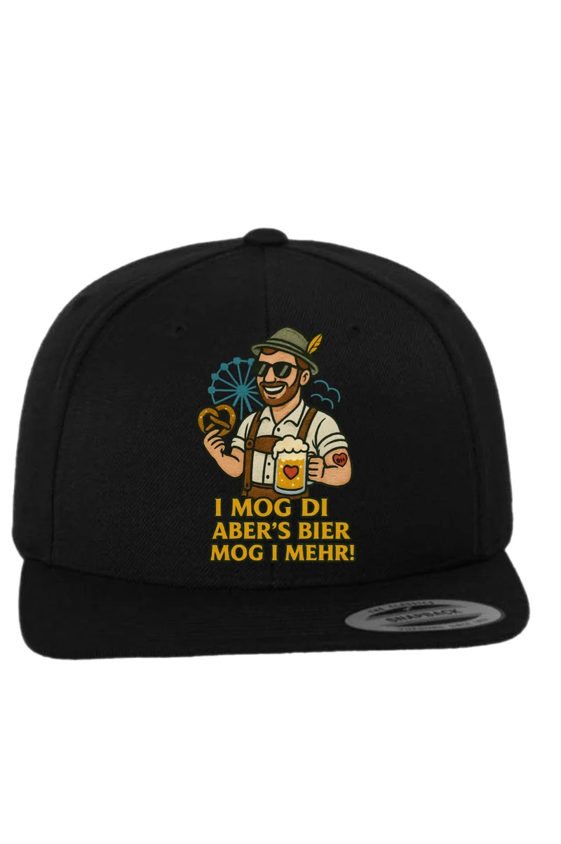 Bayerische Baseball Cap "I mog Di" Liga Di Bavaria