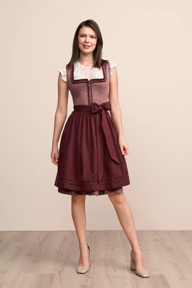 Krüger Dirndl Aveloria Bordeaux 60 cm