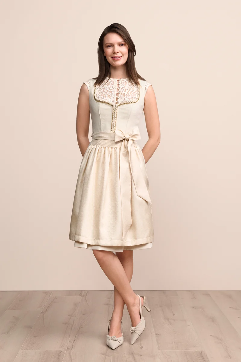 Krüger Dirndl Soleil Creme 60 cm