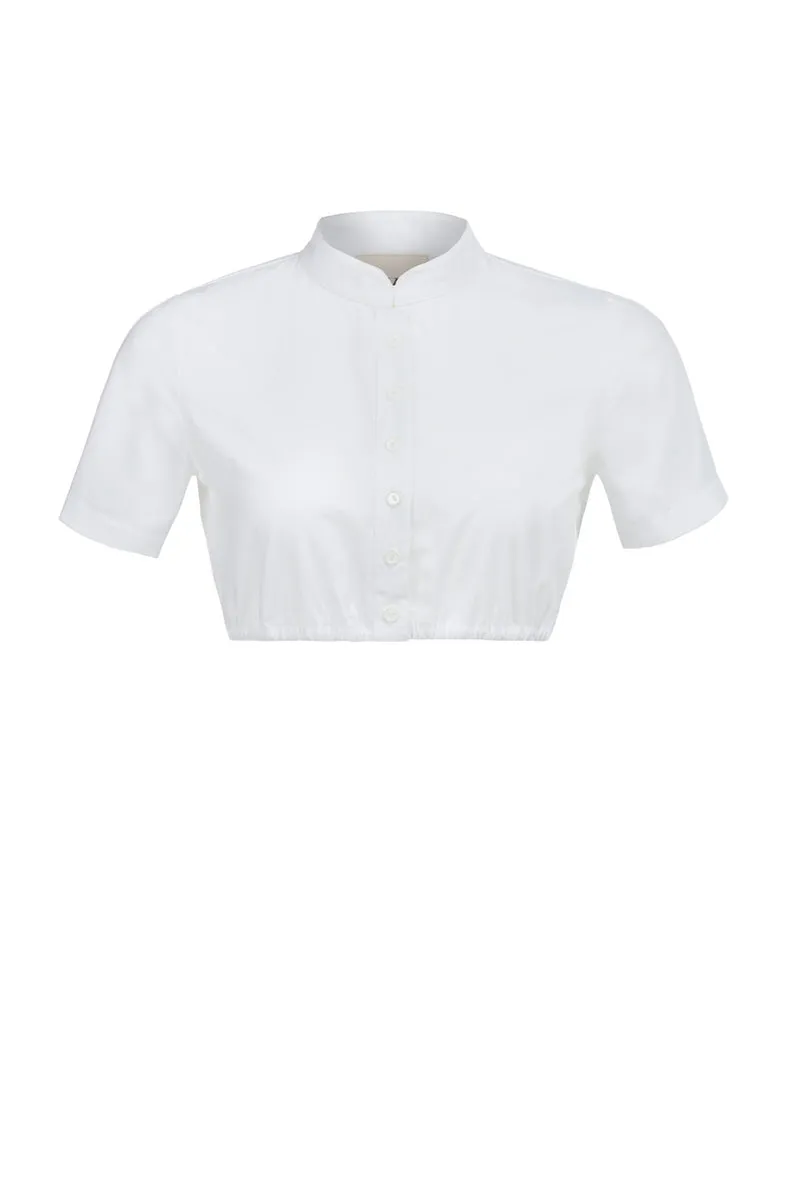 DIRNDLBLUSE JANINA STEHKRAGEN 3/4 ARM