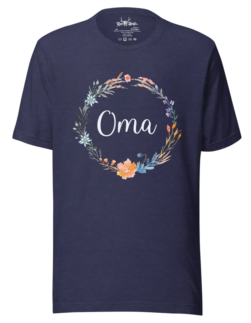 Oma Edelweiss & Floral T-shirt