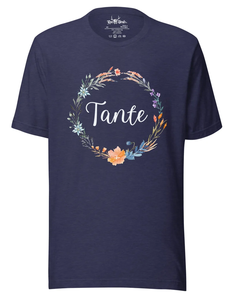 Tante Edelweiss & Floral T-shirt