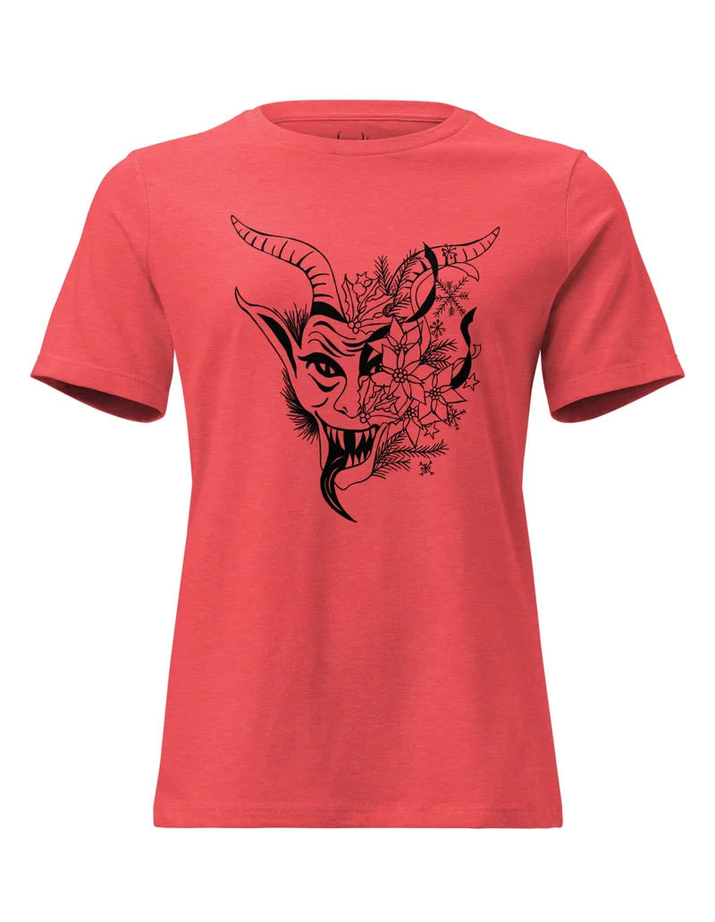 Festive Krampus Women's T-Shirt