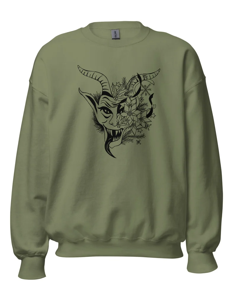Festive Krampus Sweatshirt