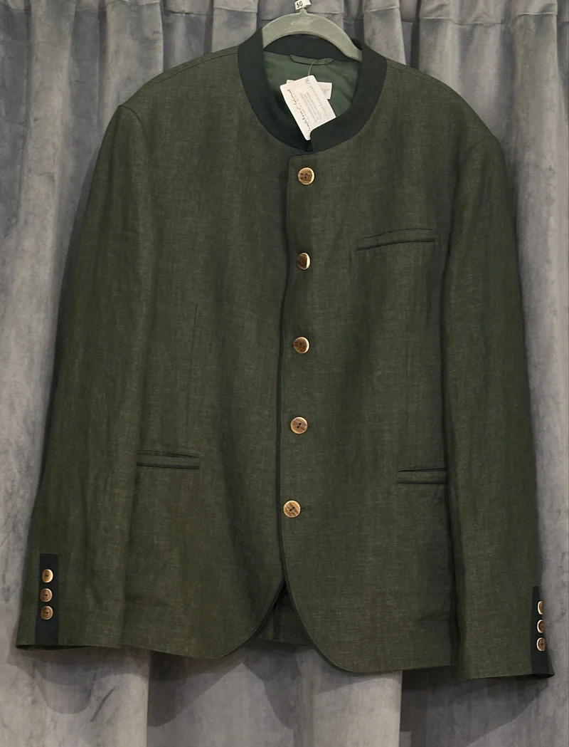 Herren Janka G'weih & Silk moosgrün