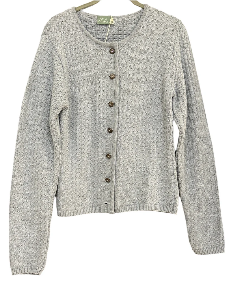 Trachten Dirndl Strickjacke Huber Mode Annabel himmelblau