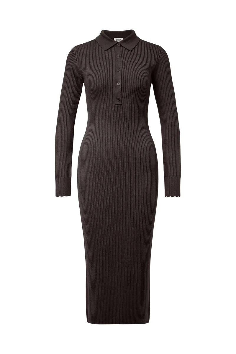 Strickkleid Midi Slim Fit