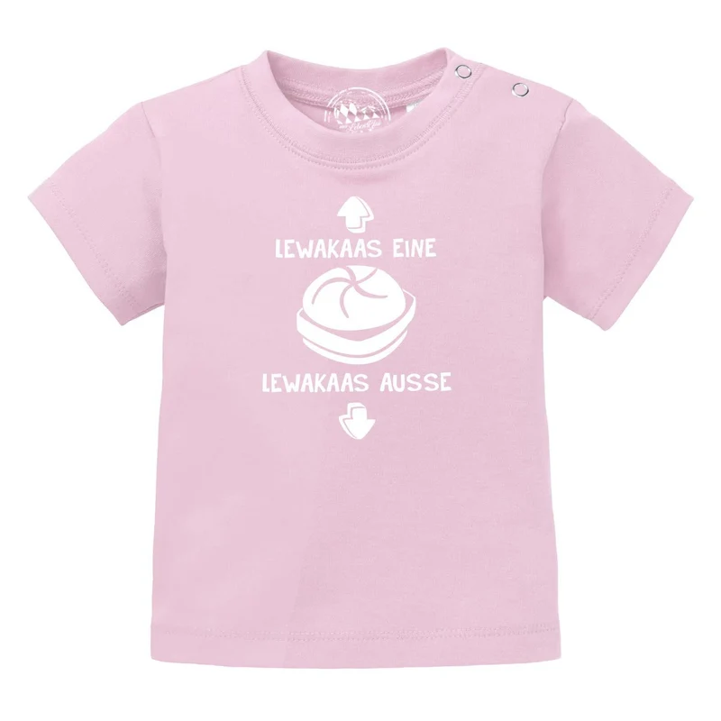 Leberkas Baby Shirt "Lewakaas"