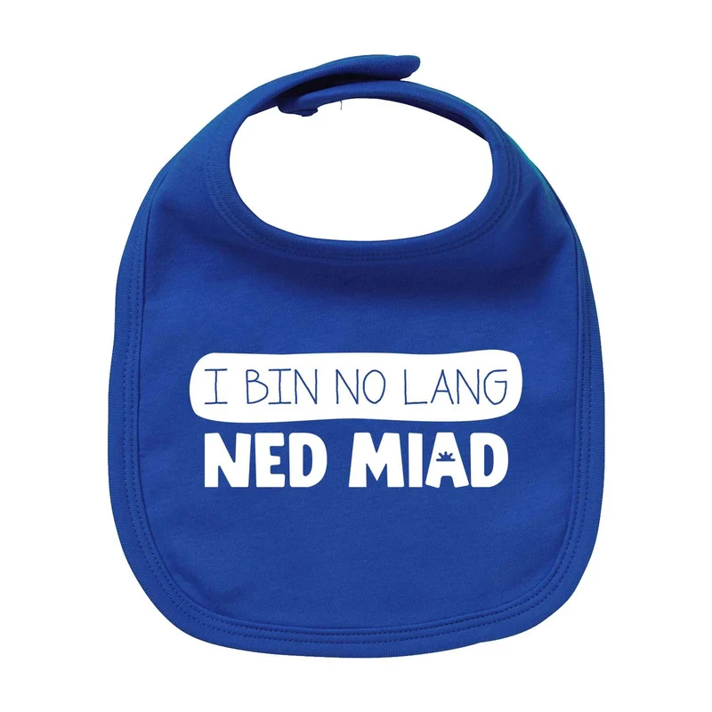 Lätzchen "...no lang ned miad!"