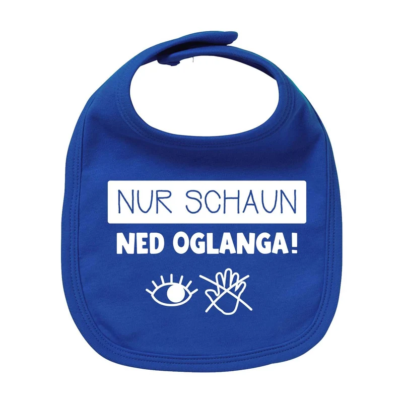 Lätzchen "Nur schaun..."