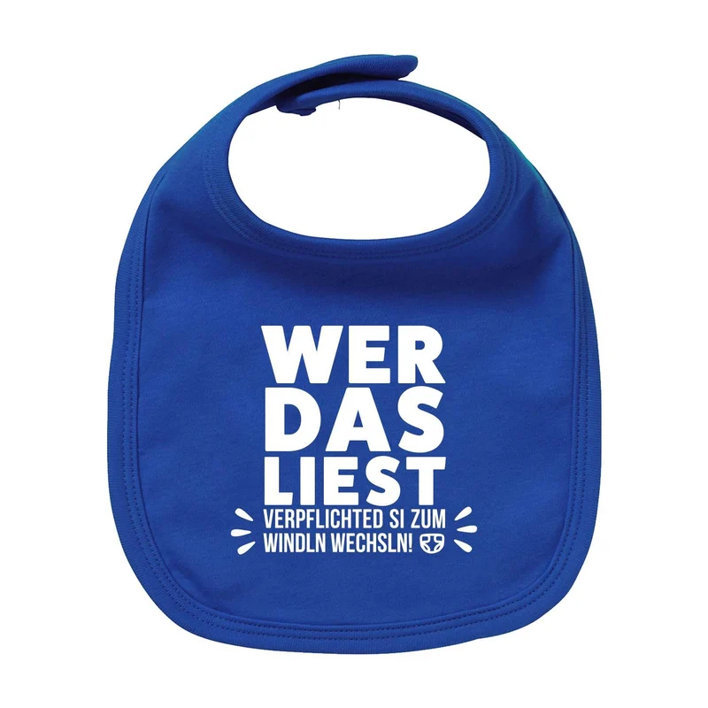 Lätzchen "Windln wechsln!"