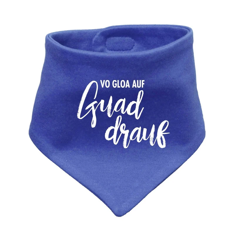 Babyhalstuch "guad drauf"
