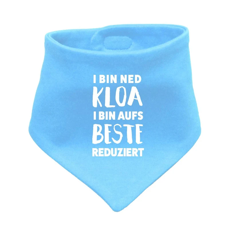 Bayerisches Babyhalstuch "aufs Beste reduziert"