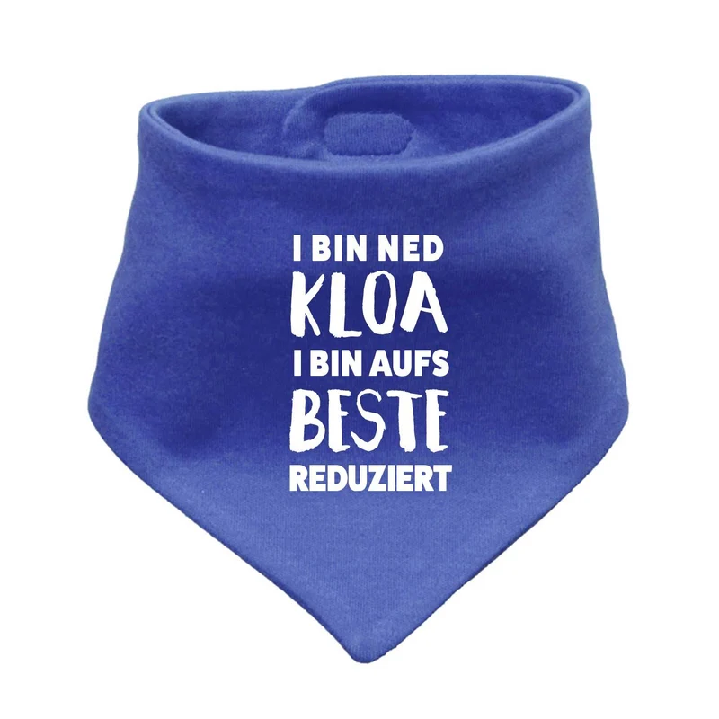 Bayerisches Babyhalstuch "aufs Beste reduziert"
