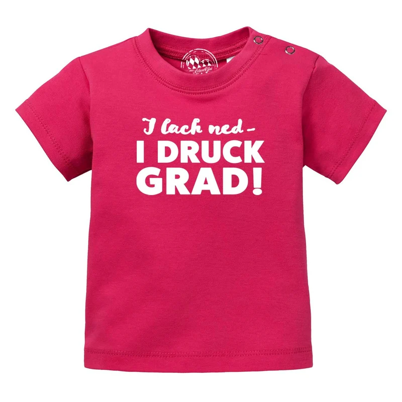 Baby T-Shirt "I lach ned…"
