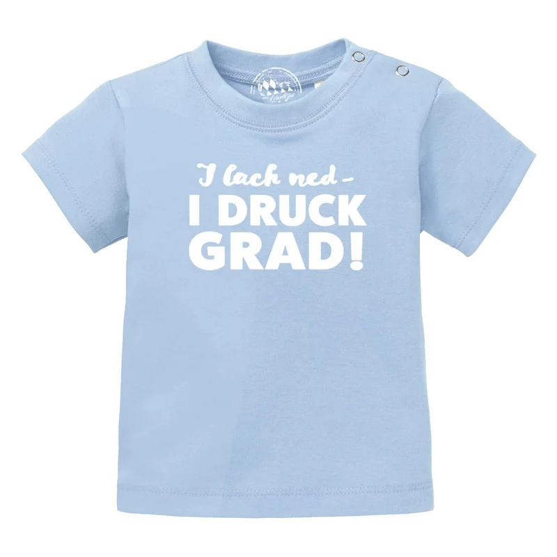 Baby T-Shirt "I lach ned…"