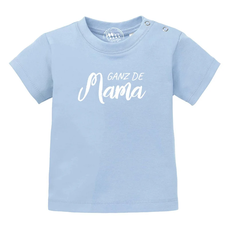 Baby T-Shirt "Ganz de Mama…"