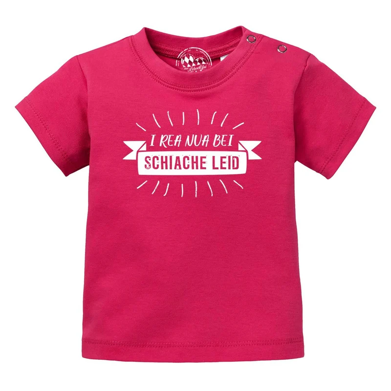 Bayerisches T-Shirt "I rea nua..."