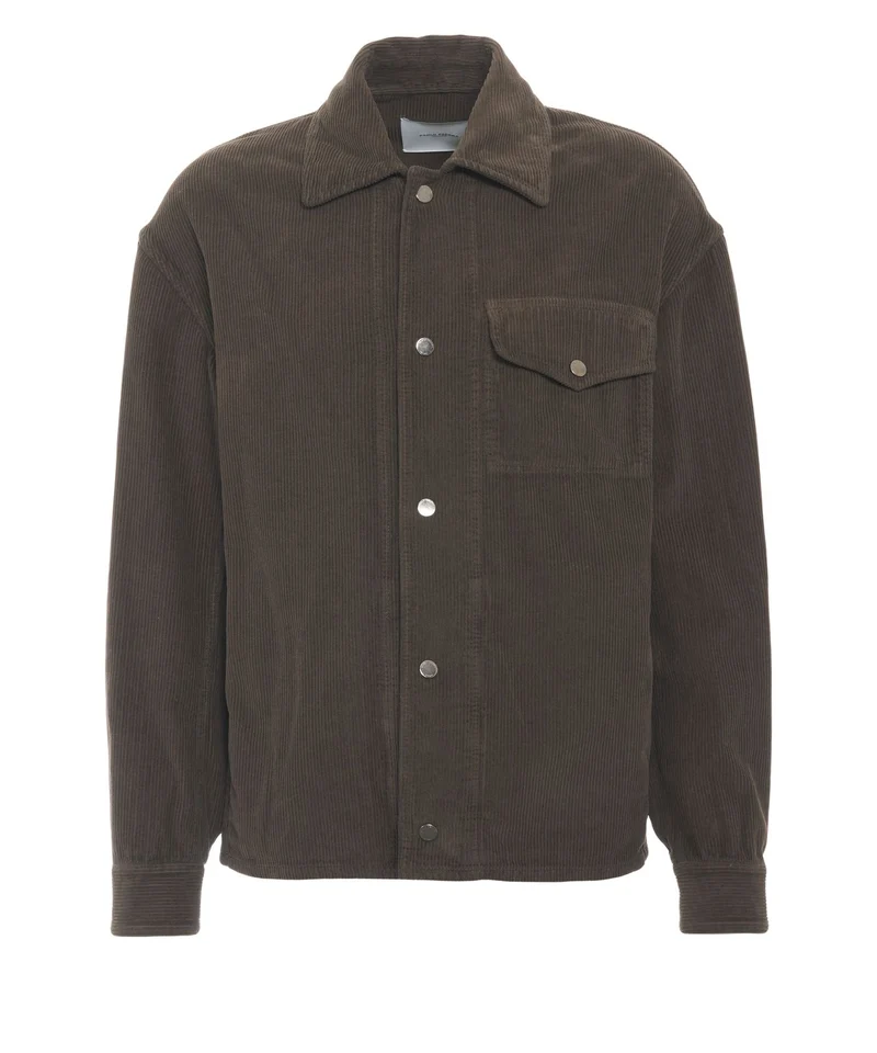 Camicia in velluto a coste
