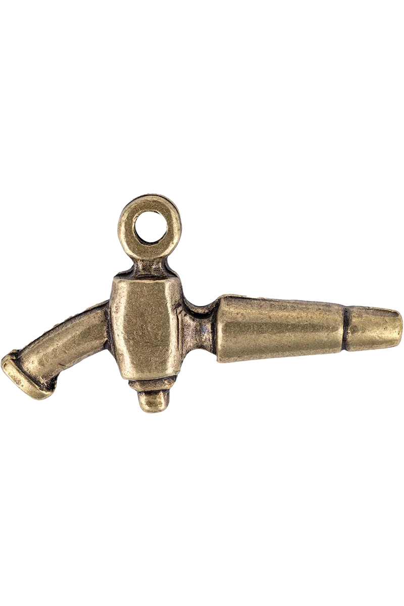 Trachten-Anstecker in Zapfhahn-Form